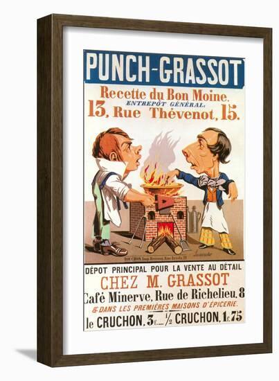 Ad for Punch-Grassot-null-Framed Art Print