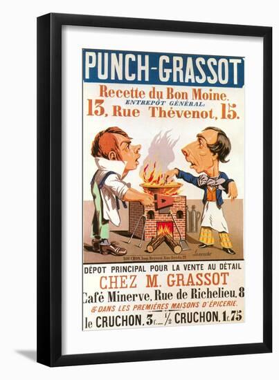 Ad for Punch-Grassot-null-Framed Art Print