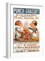 Ad for Punch-Grassot-null-Framed Art Print