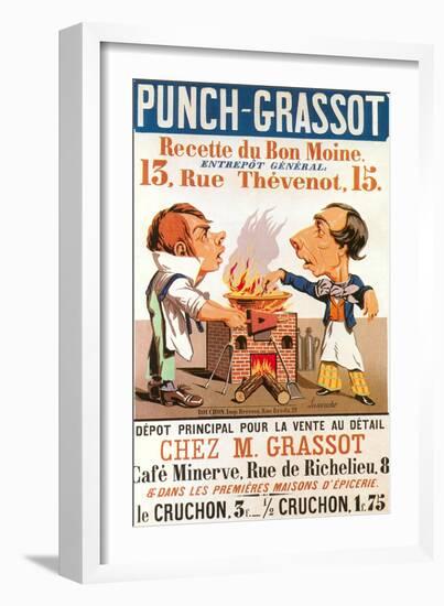 Ad for Punch-Grassot-null-Framed Art Print