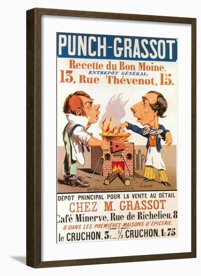 Ad for Punch-Grassot-null-Framed Art Print