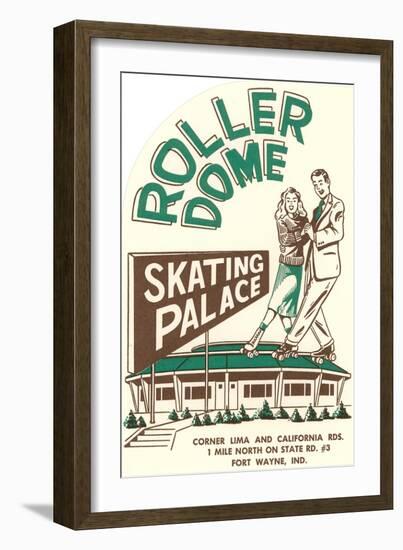 Ad for Roller Dome-null-Framed Art Print