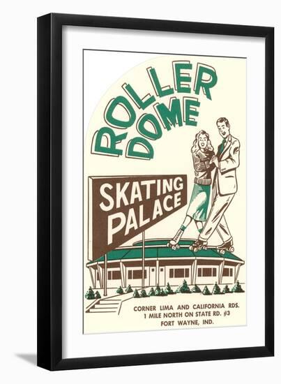 Ad for Roller Dome-null-Framed Art Print