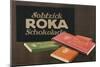 Ad for Sobfzick Roka Chocolate-null-Mounted Giclee Print