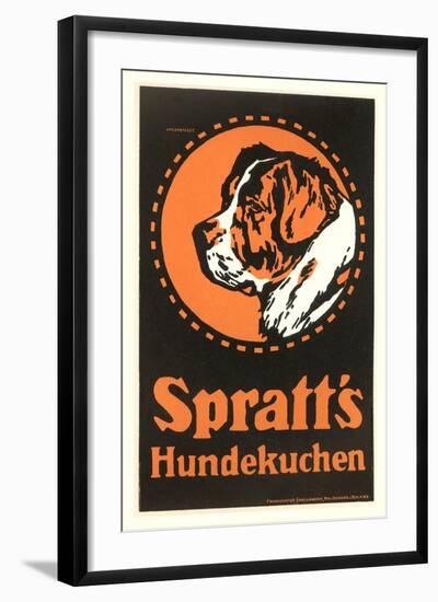 Ad for Spratt's Dog Food-null-Framed Art Print