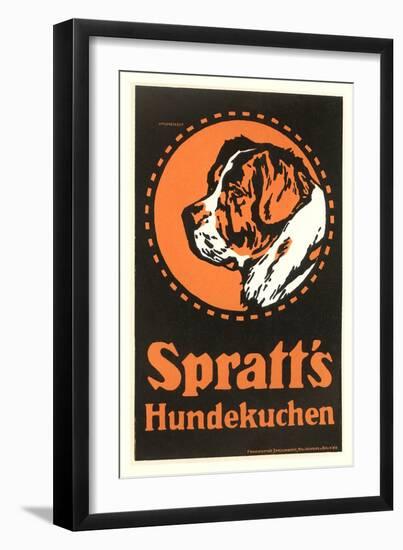 Ad for Spratt's Dog Food-null-Framed Art Print