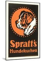 Ad for Spratt's Dog Food-null-Mounted Art Print