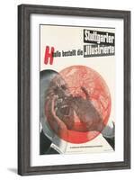Ad for Stuttgart Magazine-null-Framed Art Print