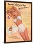 Ad for Sun Tan Lotion-null-Framed Art Print