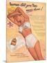 Ad for Sun Tan Lotion-null-Mounted Art Print