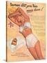 Ad for Sun Tan Lotion-null-Stretched Canvas