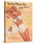 Ad for Sun Tan Lotion-null-Stretched Canvas