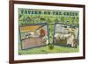 Ad for Tavern on the Green, New York City-null-Framed Art Print