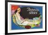Ad for Tennis Shoes-null-Framed Premium Giclee Print