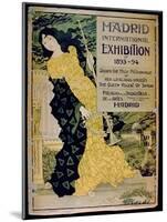 Ad for the 'Madrid International Exhibition of 1893-94' at the Palace of Industry and Arts-Spanish School-Mounted Giclee Print