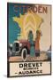 Ad for Twenties Citroen-null-Stretched Canvas