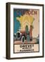 Ad for Twenties Citroen-null-Framed Art Print