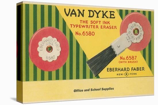 Ad for Van Dyke Eraser-null-Stretched Canvas