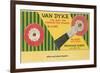 Ad for Van Dyke Eraser-null-Framed Premium Giclee Print