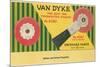 Ad for Van Dyke Eraser-null-Mounted Premium Giclee Print