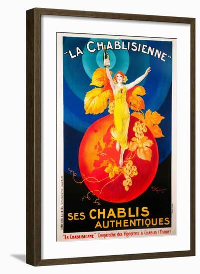 Ad-Vintage Lavoie-Framed Giclee Print