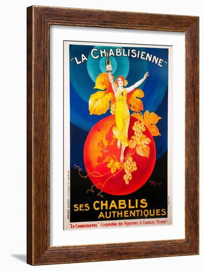 Ad-Vintage Lavoie-Framed Giclee Print