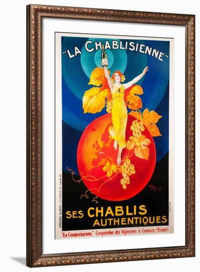 Ad-Vintage Lavoie-Framed Giclee Print