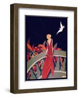 Ad-Vintage Lavoie-Framed Giclee Print