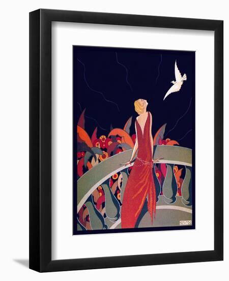 Ad-Vintage Lavoie-Framed Giclee Print