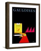 Ad-Vintage Lavoie-Framed Giclee Print