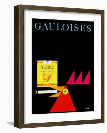 Ad-Vintage Lavoie-Framed Giclee Print