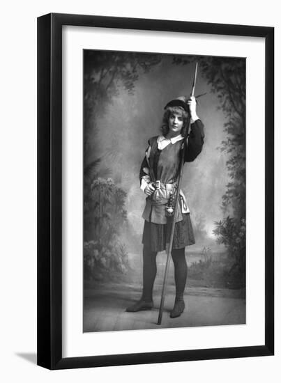 Ada Rehan, Irish-Born American Actress, C1890-W&d Downey-Framed Giclee Print