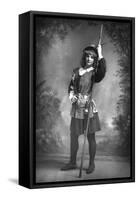 Ada Rehan, Irish-Born American Actress, C1890-W&d Downey-Framed Stretched Canvas