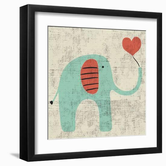 Ada's Elephant-Chariklia Zarris-Framed Art Print