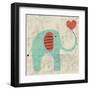 Ada's Elephant-Chariklia Zarris-Framed Art Print