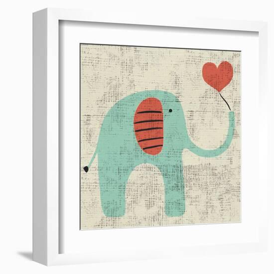 Ada's Elephant-Chariklia Zarris-Framed Art Print