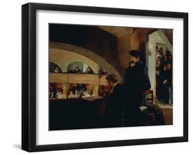 Adagio Appassionato, with Passion, 1904-Albert Maignan-Framed Giclee Print