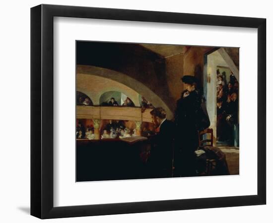 Adagio Appassionato, with Passion, 1904-Albert Maignan-Framed Giclee Print