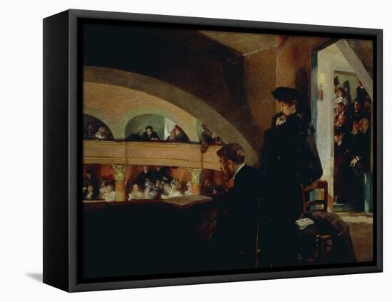 Adagio Appassionato, with Passion, 1904-Albert Maignan-Framed Stretched Canvas