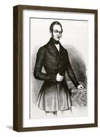 Adalbert Von Ladenberg (1798-1855). Prussian Political.. 19th Century-null-Framed Giclee Print