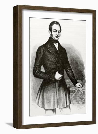 Adalbert Von Ladenberg (1798-1855). Prussian Political.. 19th Century-null-Framed Giclee Print