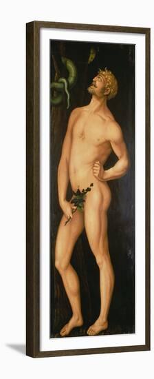 Adam, 1525-Hans Baldung Grien-Framed Premium Giclee Print