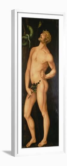 Adam, 1525-Hans Baldung Grien-Framed Premium Giclee Print