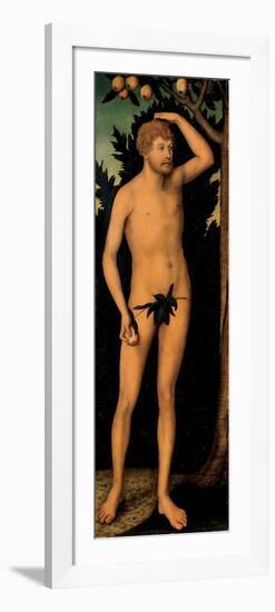 Adam, after 1537-Lucas Cranach the Elder-Framed Giclee Print