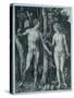 Adam and Eve, 1504 (Engraving)-Albrecht Dürer or Duerer-Stretched Canvas