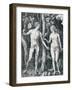 Adam and Eve, 1504-Albrecht Dürer-Framed Giclee Print