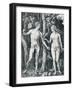 Adam and Eve, 1504-Albrecht Dürer-Framed Giclee Print