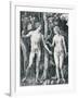 Adam and Eve, 1504-Albrecht Dürer-Framed Giclee Print