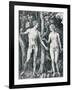 Adam and Eve, 1504-Albrecht Dürer-Framed Giclee Print