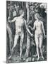 Adam and Eve, 1504-Albrecht Dürer-Mounted Giclee Print